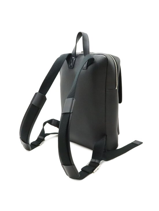 Loewe Anagram Military Backpack Leather Black Silver main image 7